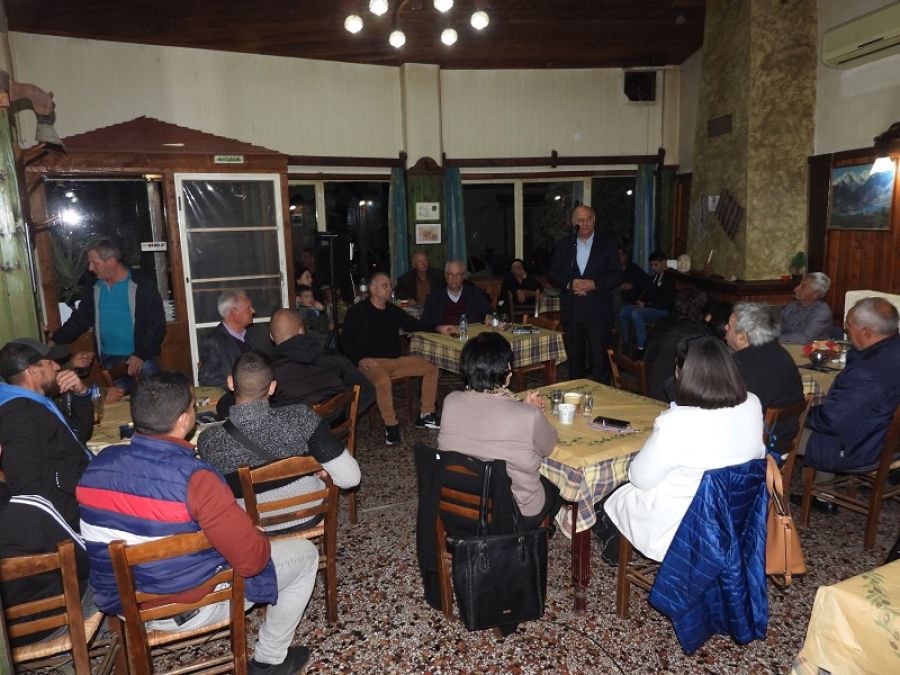 Κώστας Τσιάρας: Διεκδικούμε ισχυρή εντολή για να συνεχίσουμε αυτήν την ανοδική πορεία για τον τόπο μας και την πατρίδα μας
