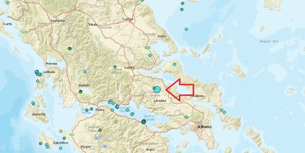 "Κούνησε" η Αταλάντη με 4,8 Ρίχτερ το μεσημέρι της Πέμπτης (8/6)