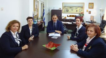 Συνάντηση με εκπροσώπους του Τ.Τ. Σώματος Ελληνικού Οδηγισμού Καρδίτσας είχε ο Κ. Νούσιος