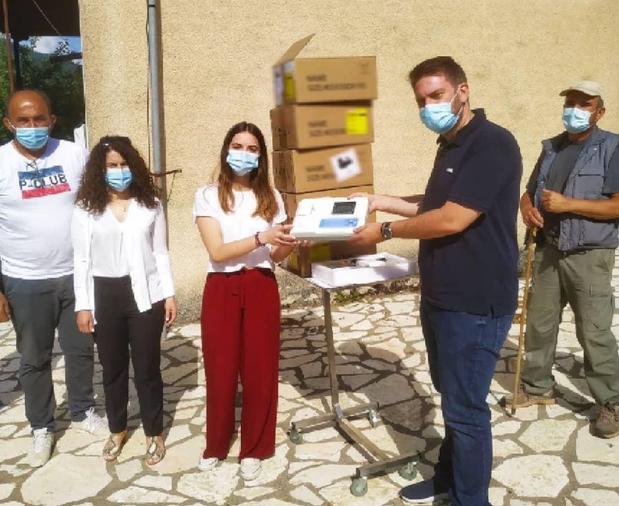 Δωρεά 5 καρδιογράφων από το Δ. Αργιθέας στα περιφερειακά ιατρεία της ορεινής περιοχής