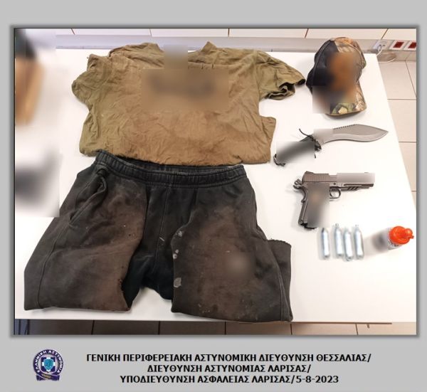 Συνελήφθη επίδοξος ληστής φαρμακείου στην πόλη της Λάρισας
