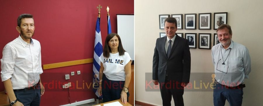 Ανέλαβαν επίσημα τα καθήκοντά τους οι νέοι Διευθυντές Εκπαίδευσης Καρδίτσας κ.κ. Σ. Παππάς και Αθ. Μπότας (+Φώτο +Βίντεο)