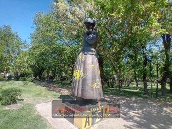 Βανδαλισμένα τα σημαντικότερα γλυπτά μνημεία της Καρδίτσας (+Φωτο)