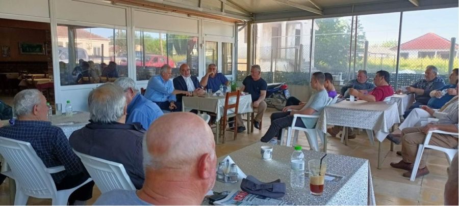 Τέλης Σπάνιας: Χρέος μας η στήριξη του πρωτογενή τομέα - Πρόγραμμα επισκέψεων 11 &amp; 12 Μαΐου
