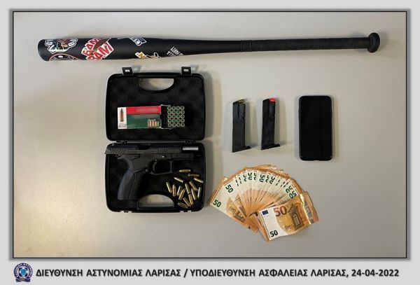 Λάρισα: Σύλληψη άνδρα για τοκογλυφία και οπλισμό
