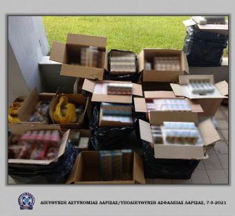 Σύλληψη άνδρα στη Λάρισα για παράβαση του Τελωνειακού Κώδικα