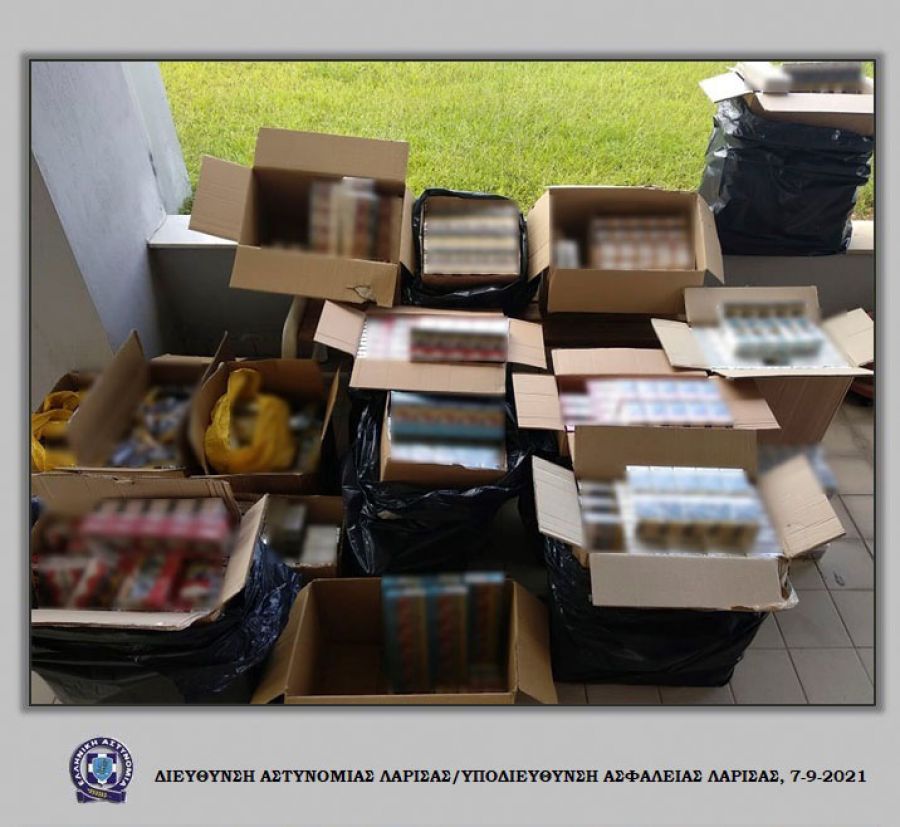 Σύλληψη άνδρα στη Λάρισα για παράβαση του Τελωνειακού Κώδικα