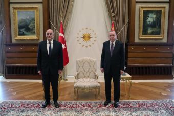 Ολοκληρώθηκε η συνάντηση Ν. Δένδια με τον Τ. Ερντογάν, στην Άγκυρα