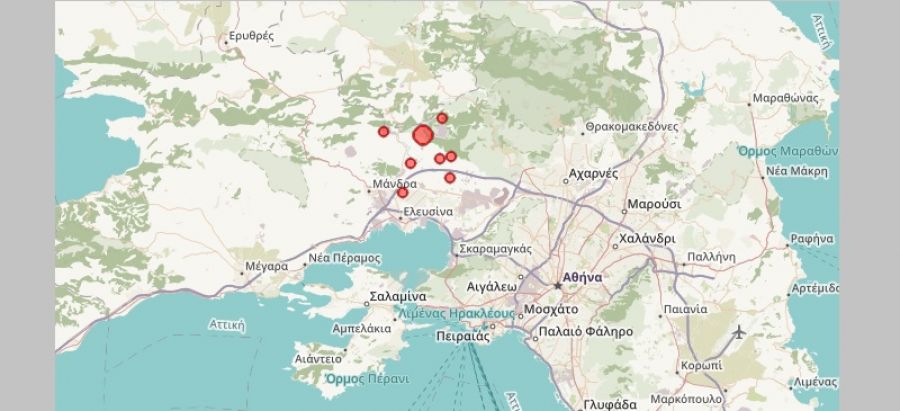 Πολύ μεγάλος σεισμός στην Αττική μεγέθους 5,1 Ρίχτερ