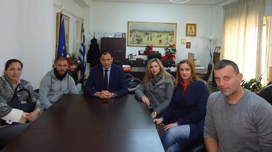Με τον Αντιπεριφερειάρχη Καρδίτσας Κ. Νούσιο συναντήθηκαν οι εργαζόμενοι στην “Αρωγή”