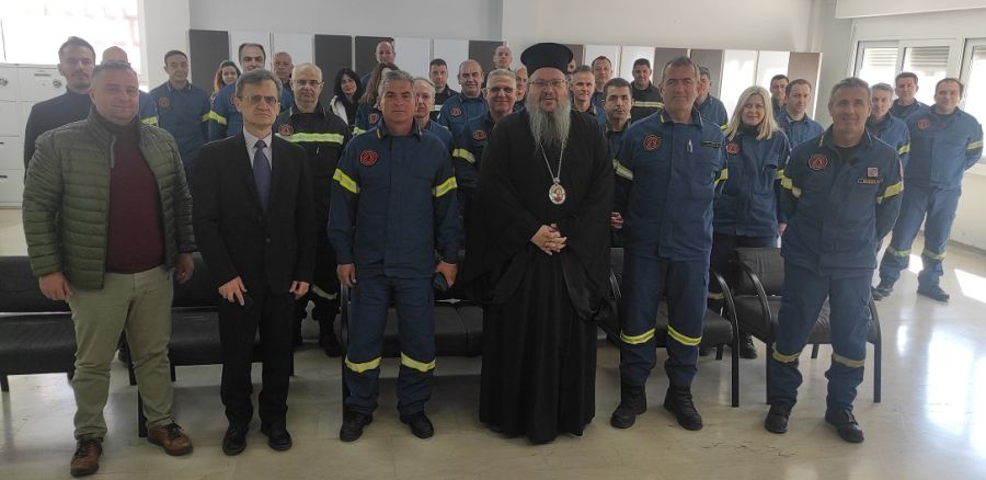Επίσκεψη του Μητροπολίτη Λαρίσης &amp; Τυρνάβου κ. Ιερώνυμου στην ΠΕ.ΠΥ.Δ. Θεσσαλίας