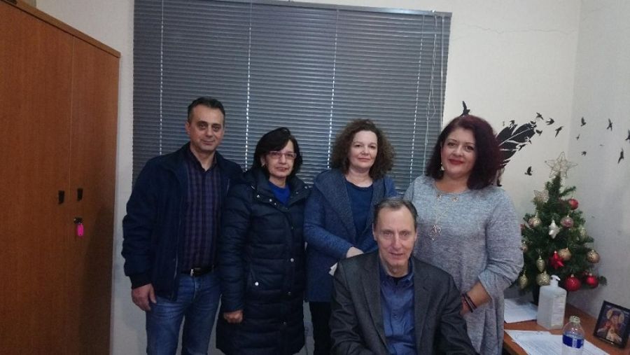 Συνάντηση του Συλλόγου Εργαζομένων του Γ.Ν.Καρδίτσας με τον Υποδιοικητή της 5ης ΥΠΕ Κ.Παπαγεωργίου