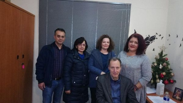 Συνάντηση του Συλλόγου Εργαζομένων του Γ.Ν.Καρδίτσας με τον Υποδιοικητή της 5ης ΥΠΕ Κ.Παπαγεωργίου