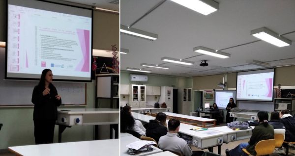 Ομιλία στο 4ο Γενικό Λύκειο Καρδίτσας από το Κέντρο Γυναικών Καρδίτσας για την έμφυλη βία