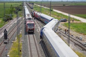 Εκτροχιασμός αμαξοστοιχίας στα Παλαιοφάρσαλα