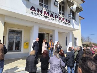 87 αφυγραντήρες μέσω δωρεάς, παρέλαβαν πλημμυροπαθείς κάτοικοι του Μ. Ευυδρίου Λάρισας