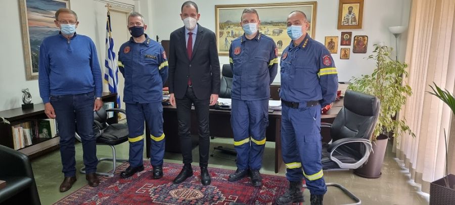 Στην Π.Ε. Καρδίτσας ο Συντονιστής Επιχειρήσεων Π.Σ. Στ. Ελλάδας – Θεσσαλίας Δημ. Καρασαββίδης