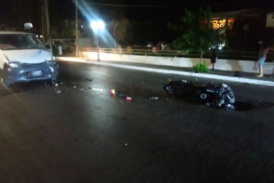 Δύο νεκροί σε τροχαίο το βράδυ του Σαββάτου (22/6) στα Χανιά