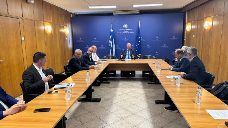 Συνάντηση Κ. Τσιάρα με τη Διεπαγγελματική Οργάνωση Βάμβακος