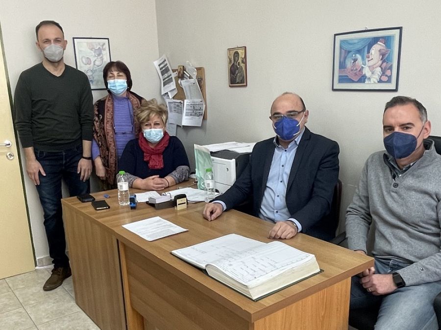Επίσκεψη Ιατρικού Συλλόγου Καρδίτσας στο Κ.Υ. Μουζακίου