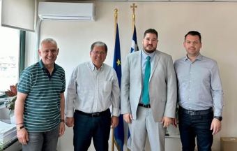 Επίσκεψη του Δημάρχου Λίμνης Πλαστήρα σε υπουργεία στην Αθήνα
