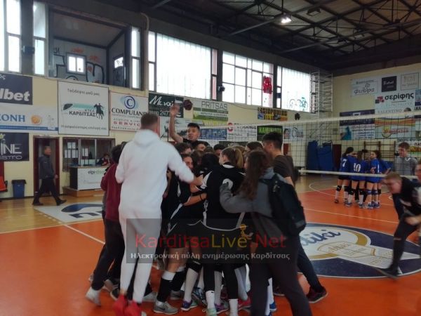 Ήττα - αποκλεισμός στο τάι μπρέικ για τα κορίτσια του 5ου ΓΕΛ Καρδίτσας