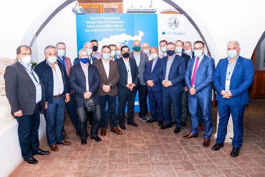 Μνημόνιο Συνεργασίας μεταξύ του Ινστιτούτου Ορεινών Περιοχών MountMed και 10 Δήμων