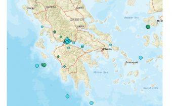 Σεισμική δόνηση 5 Ρίχτερ τα ξημερώματα της Τετάρτης (17/2) κοντά στη Ναύπακτο