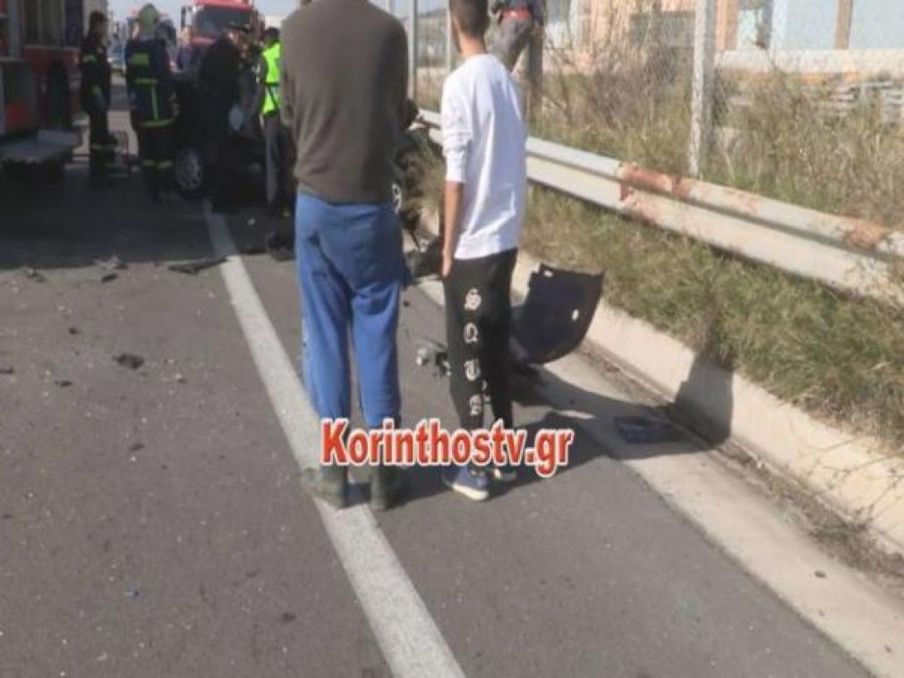 Τροχαίο με δύο νεκρούς στην Παλαιά Ε.Ο. Αθηνών-Κορίνθου