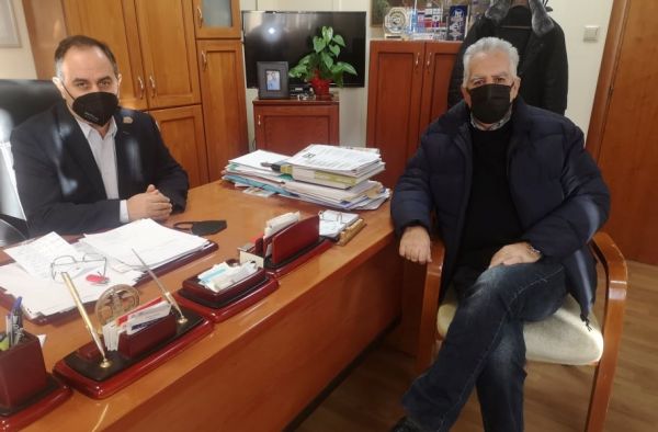 Θεσσαλία Πράσινη Περιφέρεια: "Συνάντηση του Αθ. Ακρίβου με το δήμαρχο Καρδίτσας Β. Τσιάκο"