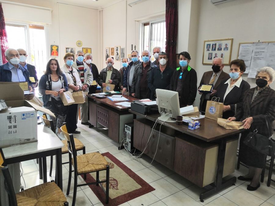 Απονομή πλακετών σε μέλη της Ένωσης Αποστράτων Σωμάτων Ασφαλείας ν. Καρδίτσας