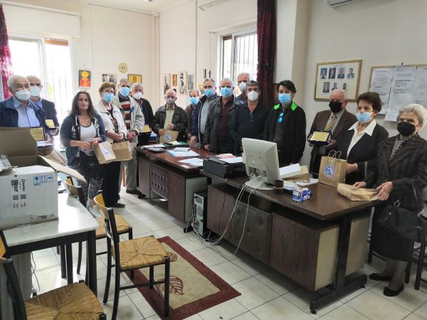 Απονομή πλακετών σε μέλη της Ένωσης Αποστράτων Σωμάτων Ασφαλείας ν. Καρδίτσας