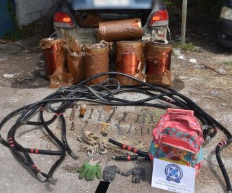 Καρδίτσα: Συλλήψεις για τις κλοπές μετασχηματιστών του ΔΕΔΔΗΕ -Κατηγορούνται ότι εμπλέκονται σε 172 περιπτώσεις