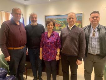 Συνάντηση Α. Σκόνδρα με Εκπροσώπους Ενώσεων Στρατιωτικών