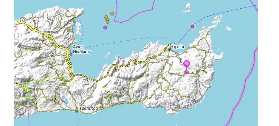 "Κουνήθηκε" η Κρήτη με 4,8 Ρίχτερ