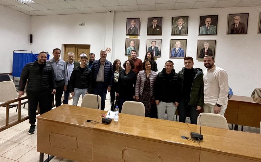 Συνάντηση του Δημάρχου Σοφάδων με μαθητές της Γ' Λυκείου