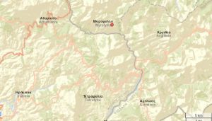 Σεισμός 3,5 Ρίχτερ κοντά στην Αργιθέα