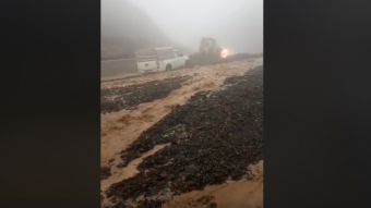 Κακοκαιρία "Ιανός": Αποκαταστάθηκε πρόβλημα στον περιμετρικό της Λίμνης Πλαστήρα - Φουσκωμένα όλα τα ρέματα (+Βίντεο)