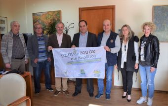 Στο Δήμαρχο Β. Τσιάκο οι εκπρόσωποι των “Οριζόντων”