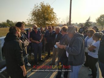 Κινητοποίηση διαμαρτυρίας των κατοίκων του Μάρκου για να δοθεί στην κυκλοφορία ο νέος δρόμος προς Παλαμά (+Φώτο +Βίντεο)