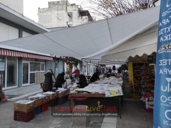 Γενικό «λουκέτο» στη λαϊκή αγορά της Τετάρτης (7/1) στην Καρδίτσα - Συμμετέχουν και οι βιοτέχνες