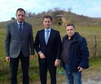 Δέσμευση Χ. Θεοχάρη σε Κ. Νούσιο για παρέμβασή του ώστε να αναδειχθεί ο Μυκηναϊκός θολωτός τάφου Γεωργικού