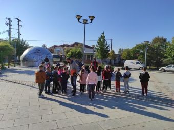 Παλαμάς: 4ήμερο προβολών από το Φορητό Ψηφιακό Πλανητάριο