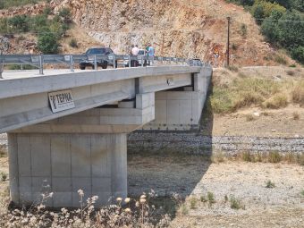 Ολοκληρώθηκε η διοικητική παραλαβή χρήσης της νέας γέφυρας Αμπελικού από την Τεχνική Υπηρεσία της Π.Ε. Καρδίτσας