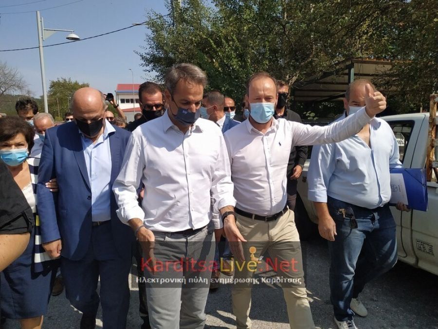 Στο Μουζάκι ο Κυριάκος Μητσοτάκης την Τρίτη 23 Απριλίου, αμέσως μετά τα εγκαίνια του Ε65