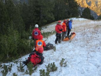 Ολοκληρώθηκε η επιχείρηση διάσωσης των ορειβατών στον Ταϋγετο