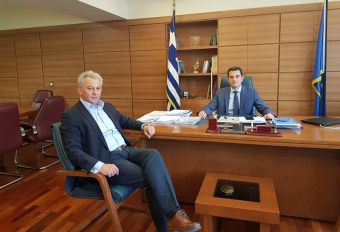 Συνάντηση Σκάρλου - Σκρέκα: «Πράσινο φως» για υπογειοποίηση αρδευτικών δικτύων στο Δήμο Σοφάδων