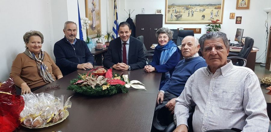 Συνάντηση με το Σύλλογο Πολιτικών Συνταξιούχων Δημοσίου ν. Καρδίτσας είχε ο Αντιπεριφερειάρχης Κ. Νούσιος