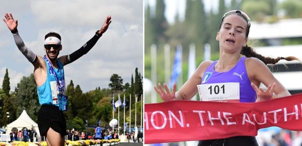 Παναγ. Καραΐσκος και Ματίνα Νούλα νικητές στον 42ο Αυθεντικό Μαραθώνιο