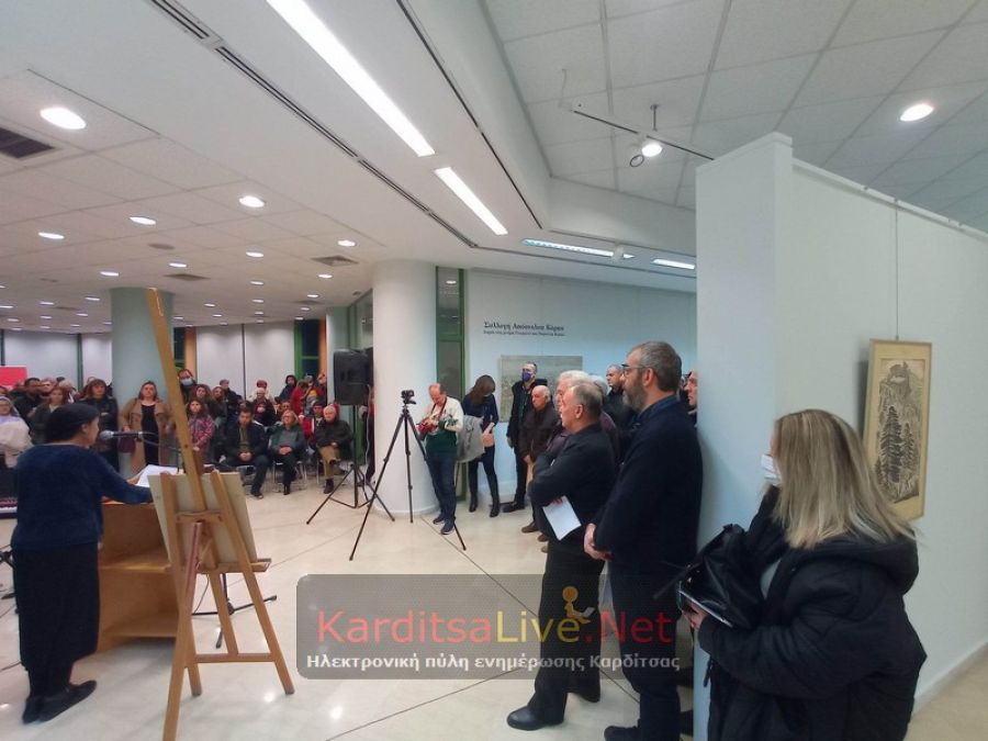 Εγκαινιάστηκε στη Δημοτική Πινακοθήκη η έκθεση για τα 30χρόνια από το θάνατο του Δημήτρη Γιολδάση (+Φωτο +Βίντεο)